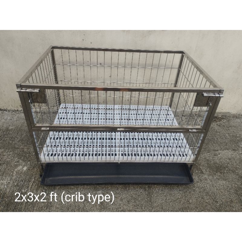 Crib type hot sale dog cage