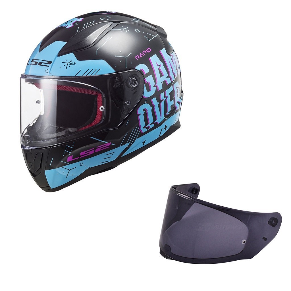 Ls2 rapid best sale helmet visor