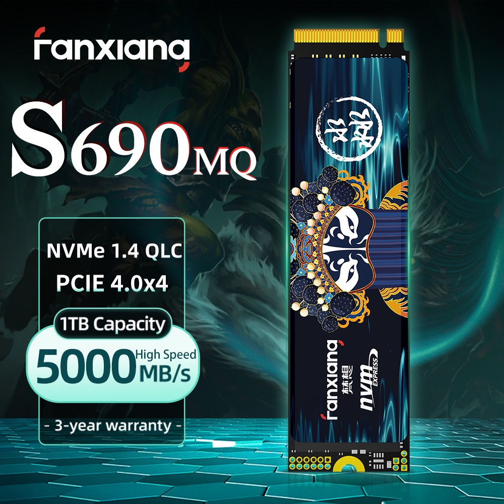 ✙Fanxiang S690MQ/S690 5000MB/s M.2 SSD 1TB 2TB 4TB QLC PCIe4.0x4 M2 NVMe  SSD Disk Internal Solid Sta | Shopee Philippines