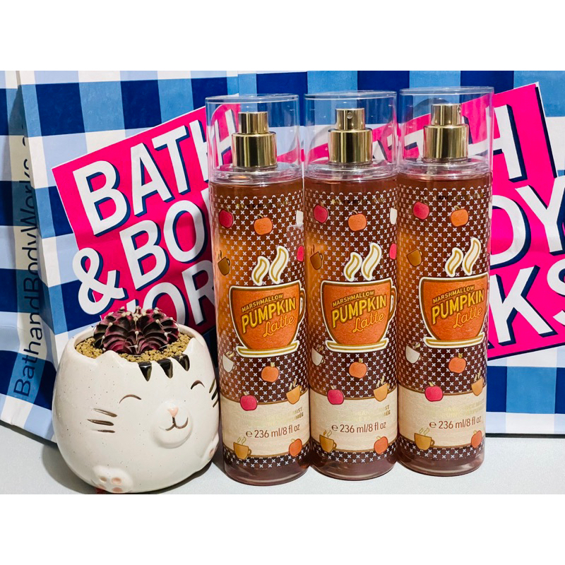 Bath and body works store marshmallow pumpkin latte