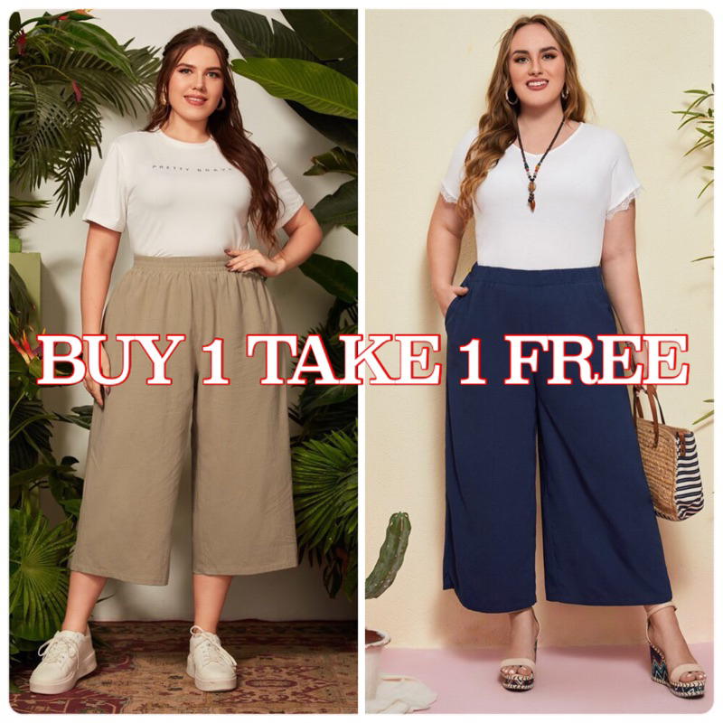 Plus size square pants 2024 outfit