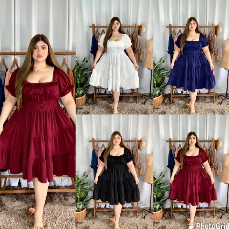 Shopee dress hot sale big size