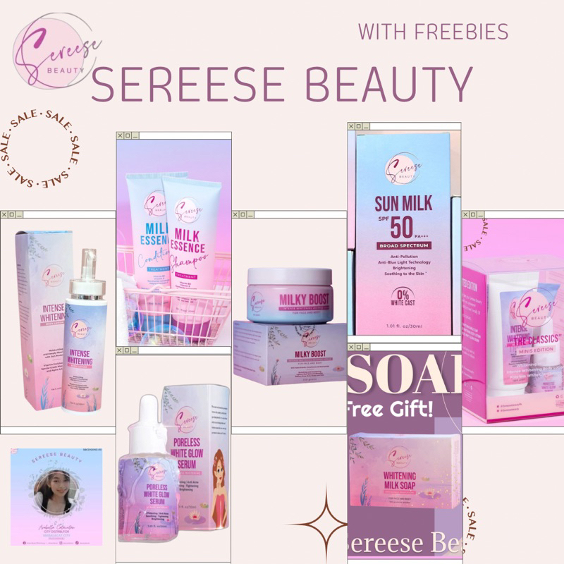 SEREESE BEAUTY ( Trio Set, Quadro Set, Cinco Set) ON-HAND | Shopee