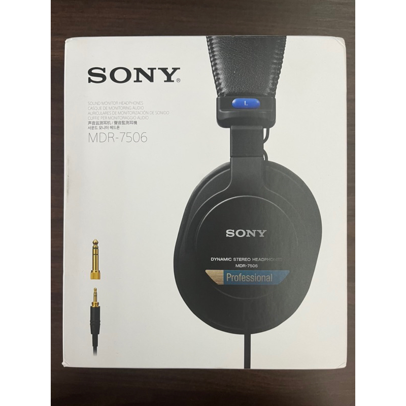 Sony MDR7506 Professional Large Diaphragm Headphone Shopee