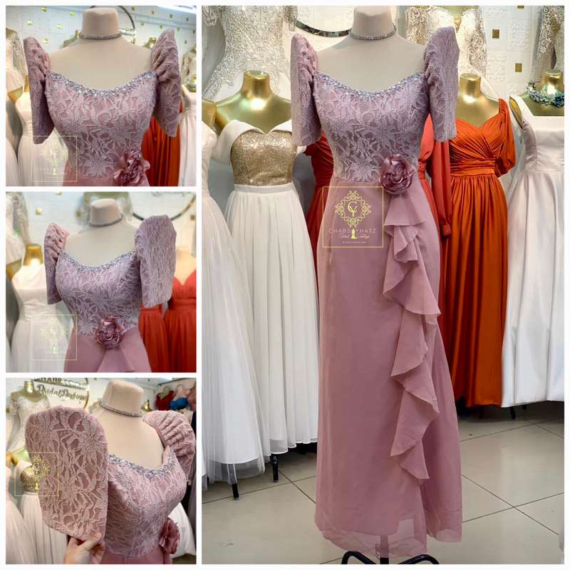 Modern filipiniana shop dress divisoria