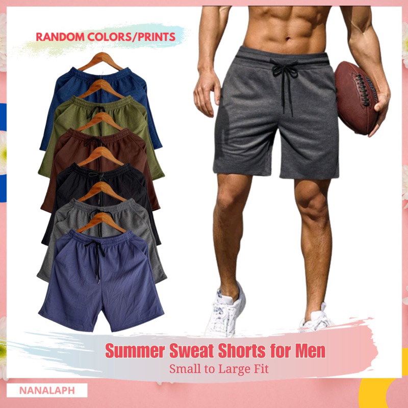 Walking Shorts for Men [ SWEAT SHORTS ] - Small to Large Fit