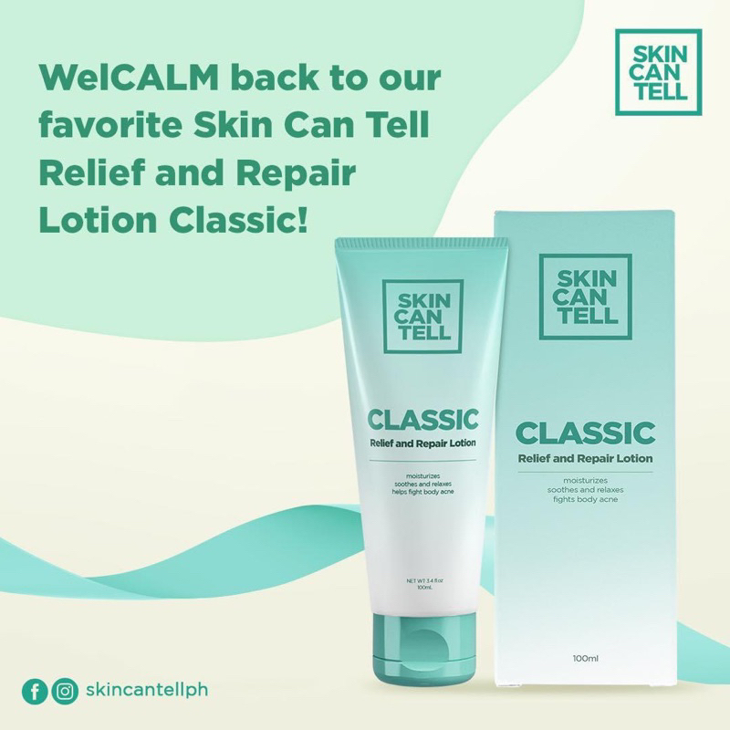 WITH FREEBIES) ONHAND Skin Can Tell CLASSIC Relief and Repair