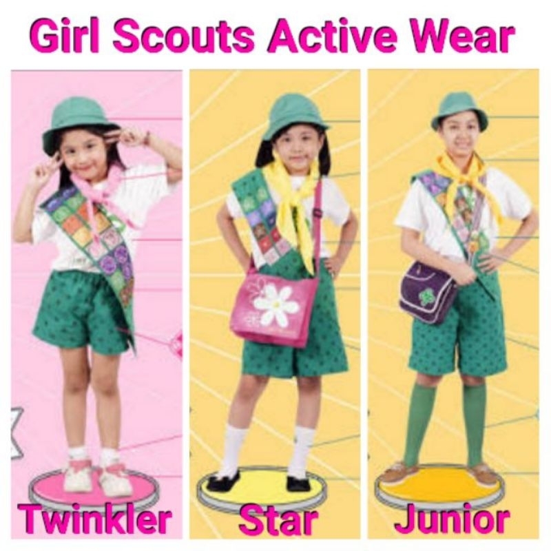 GSP ACTIVE WEAR/TWINKLER/STAR/JUNIOR GIRL SCOUT