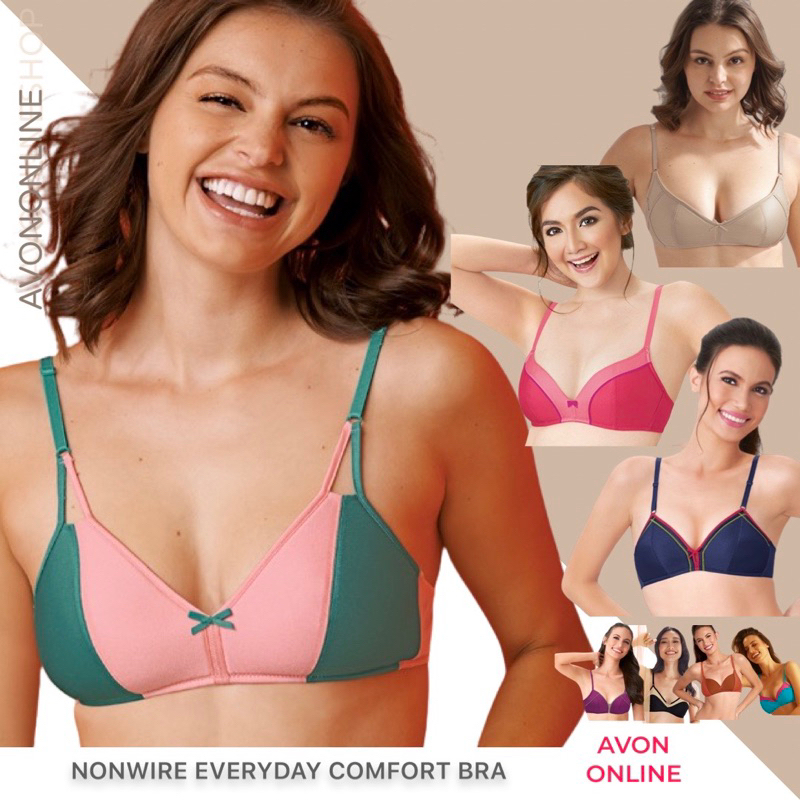 Buy Avon Brassiers Moulded Full Cup Non Wired Bra Wine at