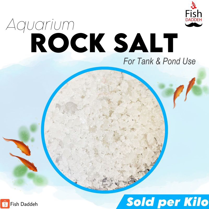 Rock salt for store aquarium