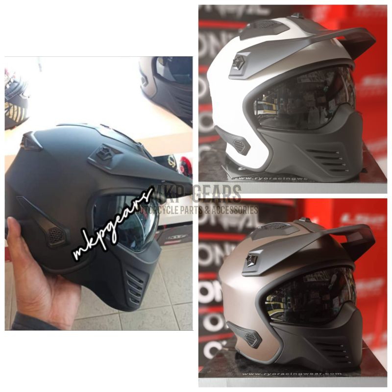 Ryo rx1 2024 jet helmet