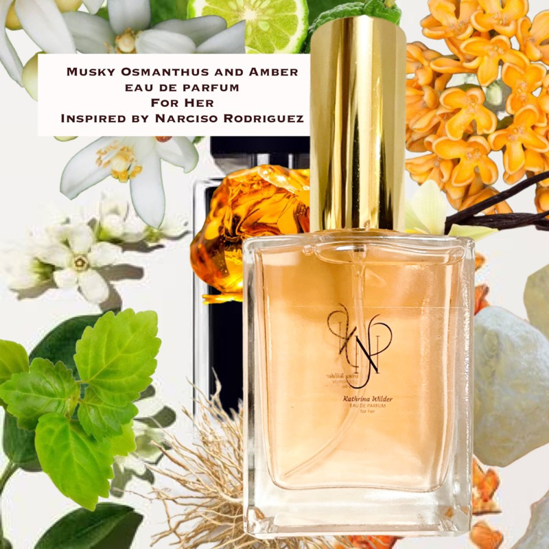 Osmanthus Amber Eau De Parfum For Her Inspired by Narciso