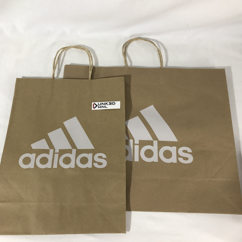 100% Original Adidas Paper Bag | Shopee Philippines