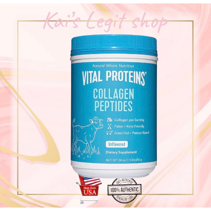 Vital Proteins Collagen Peptides, Unflavored, 1.5 lbs