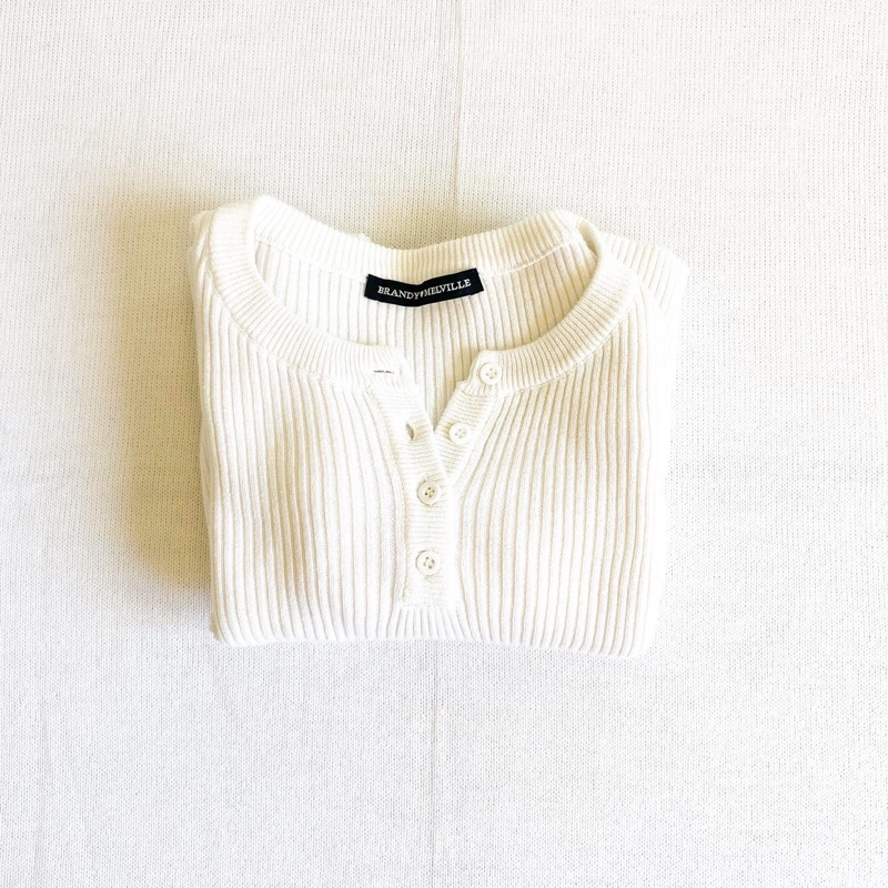 Brandy Melville ♥ ON HAND ♥ Delilah Knit Top