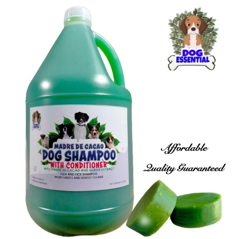 Dog shampoo with madre de cacao sale