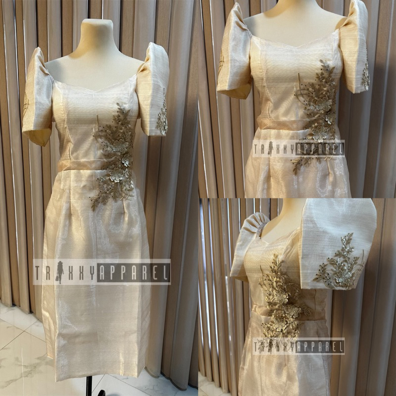 Modern filipiniana dress store designs