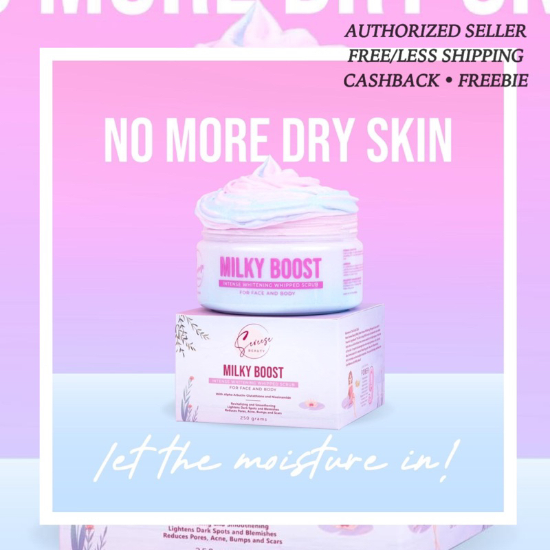 SEREESE BEAUTY Milky Boost Whipped Scrub | Shopee Philippines