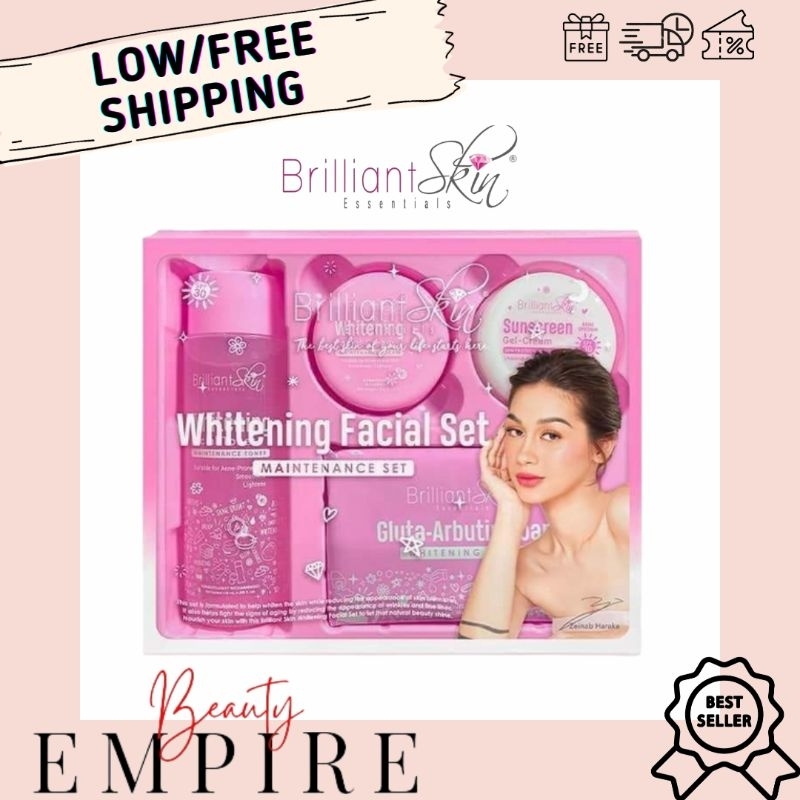 Brilliant Skin Whitening Facial Set Brilliant Skin Whitening Set