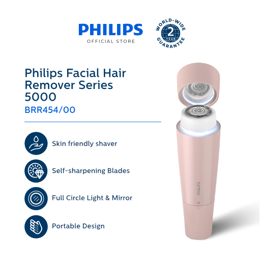 Buy Philips Facial Hair Remover, BRR454/00 Online at Philips E-shop