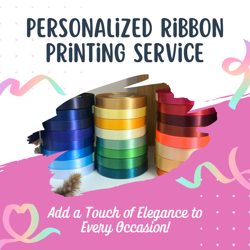 Personalized ribbon shop printing manila