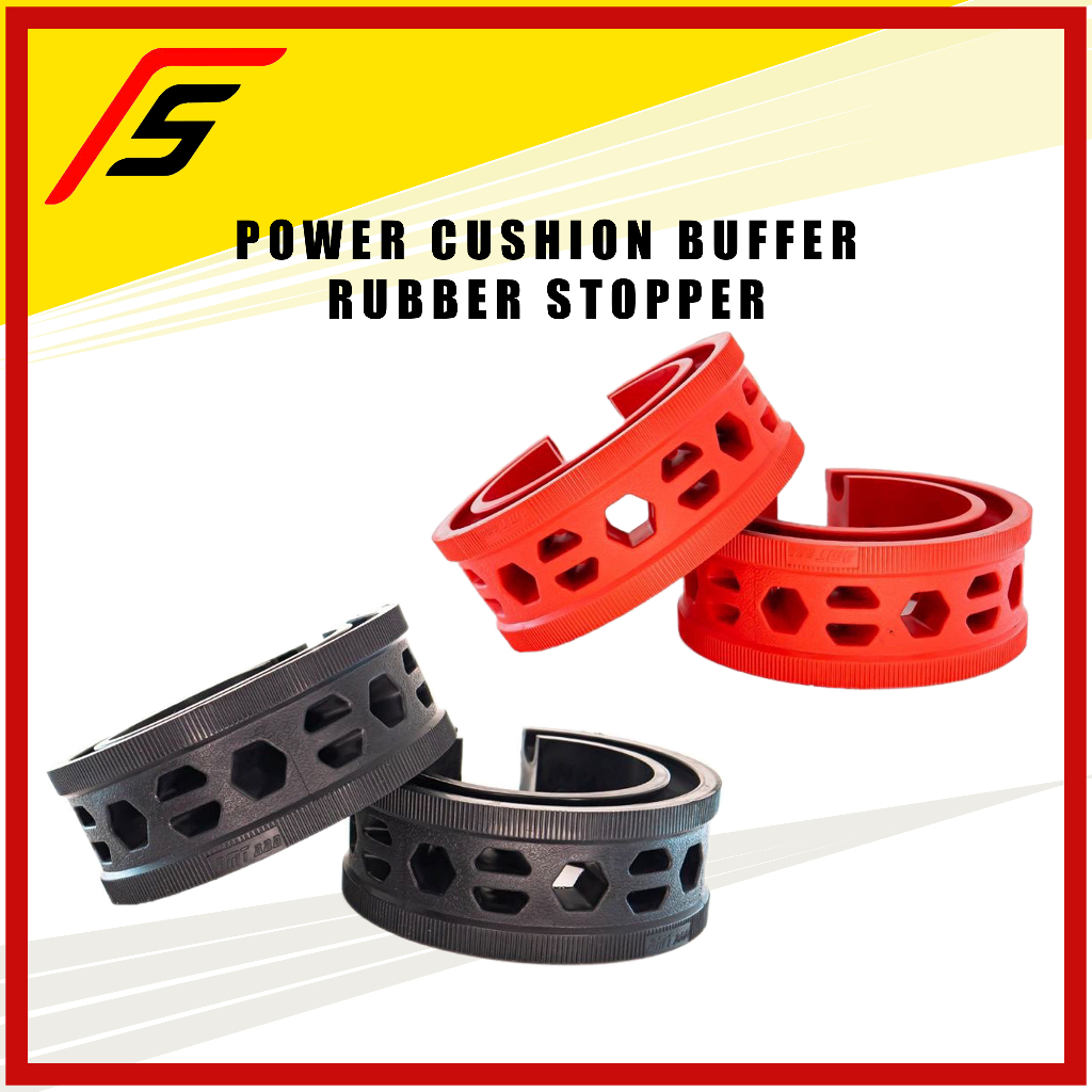 Why use coil srping rubber cushion, rubber stopper or rubber