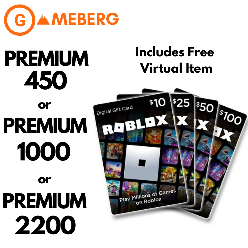 Roblox Robux 1000/$10