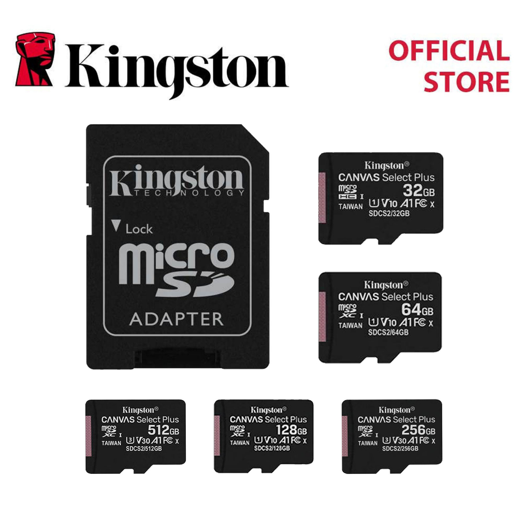 Kingston Canvas Select Plus - Carte SD 128 GO