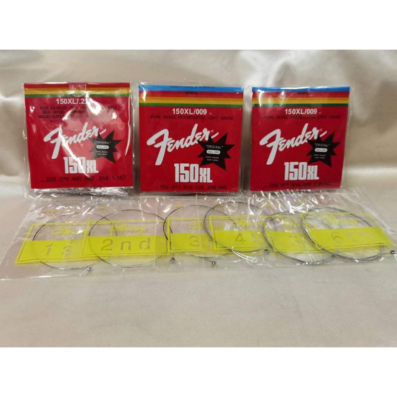 Fender Electric Guitar String whole set Shopee Philippines