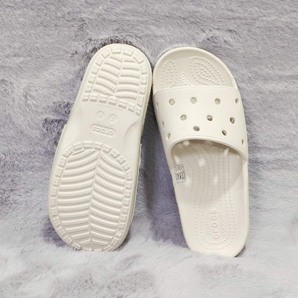 Classic crocs iridescent online slide