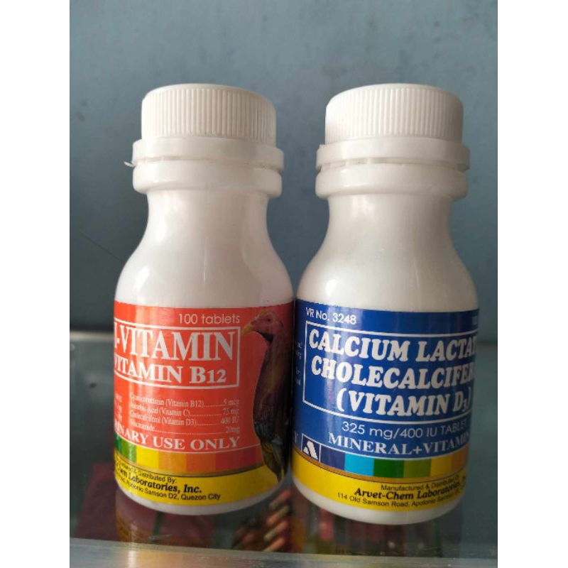 Arvet Multivitamins and Calcium Lactate for Chicken Dogs Cats