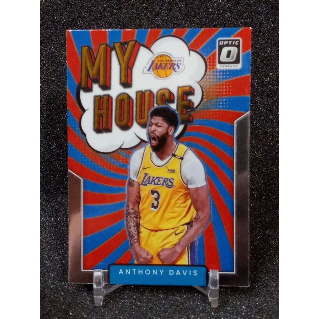 ANTHONY DAVIS 2022 Panini Contenders #72 Los Angeles Lakers Season Ticket