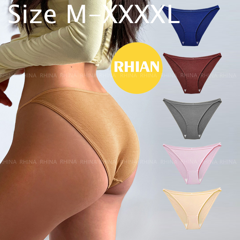 Rhian sexy panty for ladys women briefs plus size bikini underwear