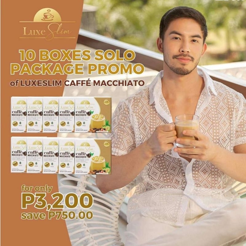 LUXE SLIM COFFEE 10 SOLO BOXES PROMO | Shopee Philippines