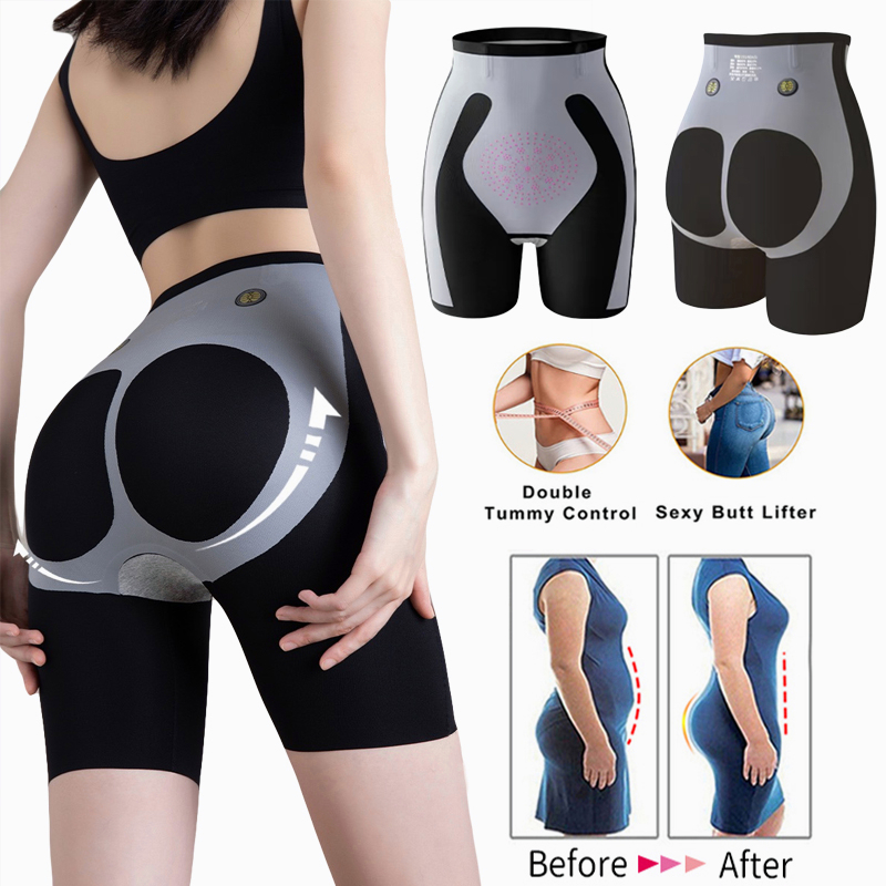 Women Waist Trainer Shapewear Tummy Control Body Shaper Shorts Hi-Waist  Butt Lifter Thigh Slimmer Underwear Buttock XS-5XL (Color:肉色,Size:XS) at   Women's Clothing store