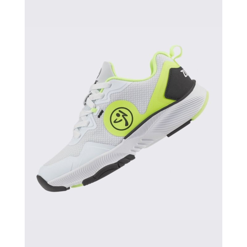 White on sale zumba shoes