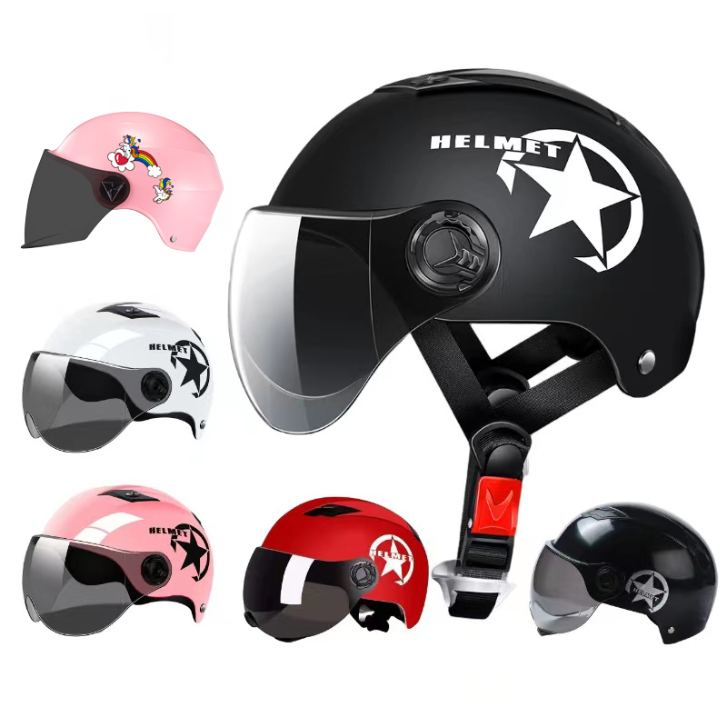 Bike helmet hot sale half face