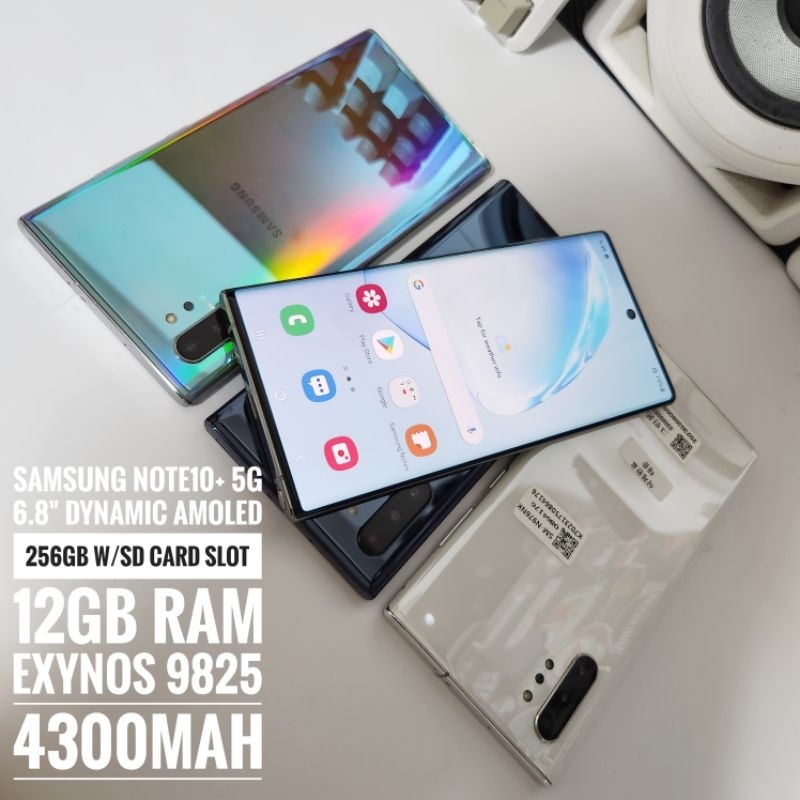 Samsung Note 10 Plus 256gb 12gb Ram | Shopee Philippines