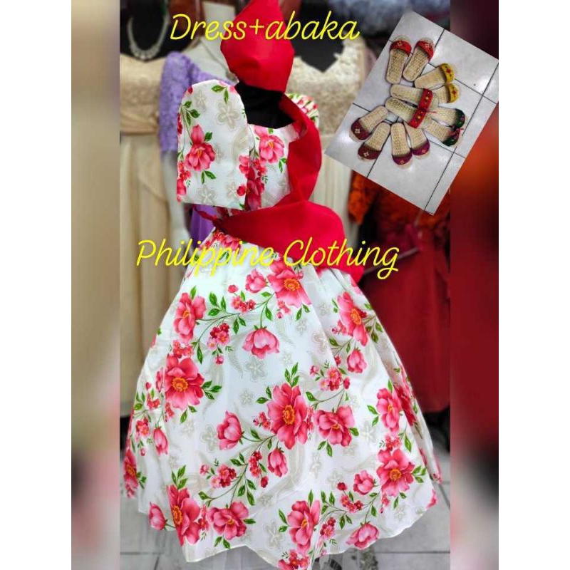 Filipiniana costume for little hot sale girl