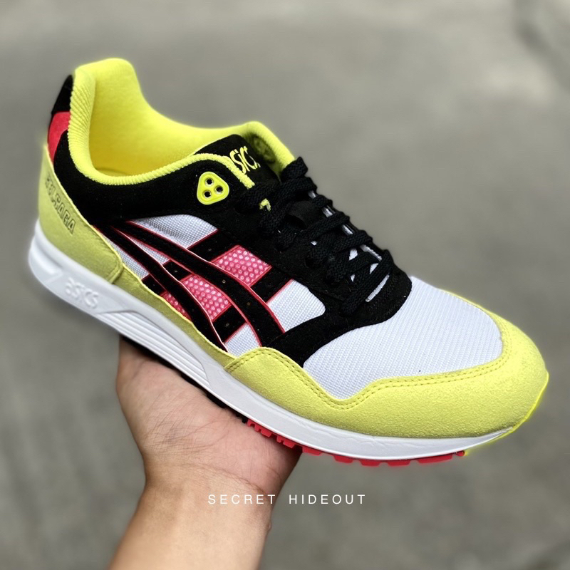 Asics gel clearance saga white yellow