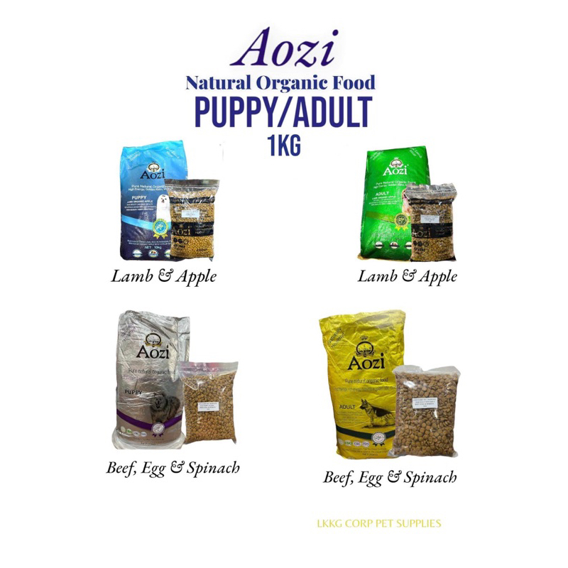 Aozi store puppy ingredients