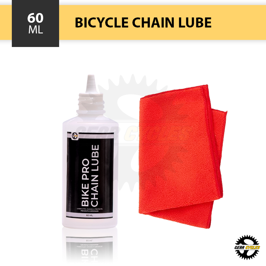 Gear oil on bike sales chain