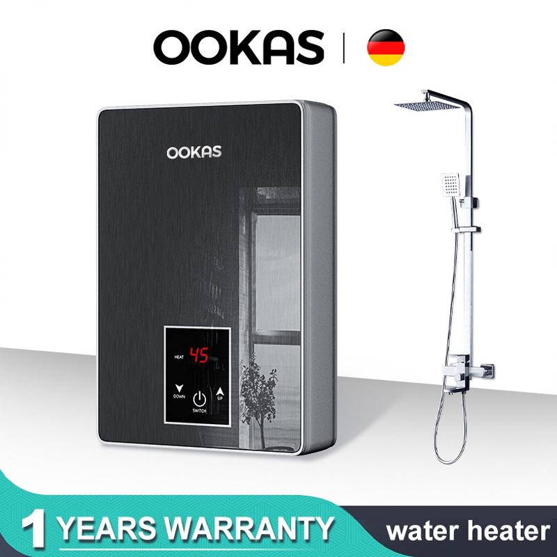 OOKAS Water Heater Electric 220V, Electric Instant Hot Water Heater With  Self-Modulating | Shopee Philippines