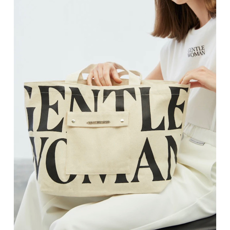 Gentle woman tote online bag