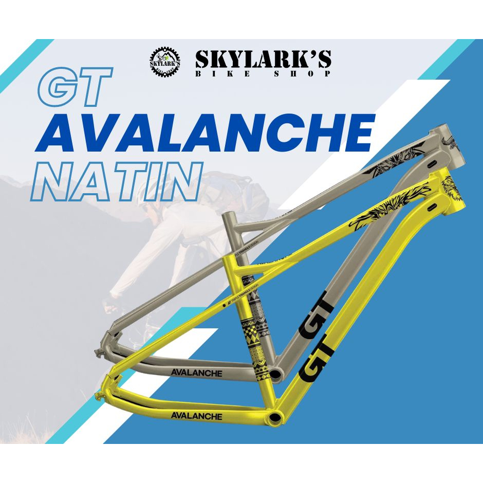 Gt avalanche hot sale frame size