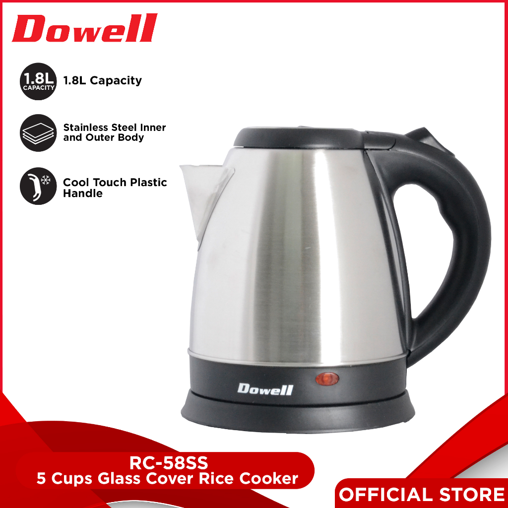 Dowell electric sales kettle price