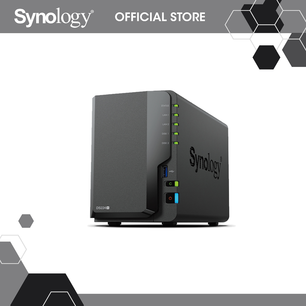 Synology NAS DiskStation DS224+ 2-bay