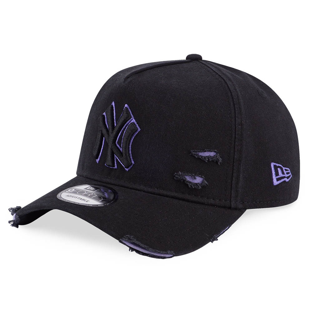 cap New Era 9FO Metallic Logo MLB New York Yankees - Blue Teal