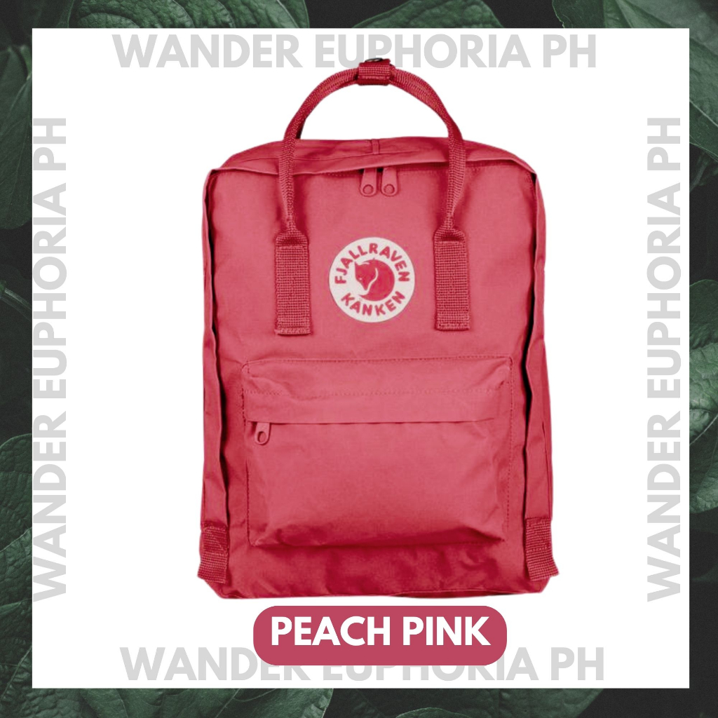 Kanken big hot sale backpack pink