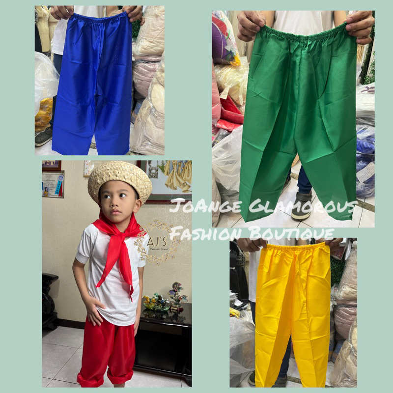 filipiniana costume for boys